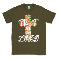 Army Green Trust In The Lord Classic Tee - Bettercallsaul