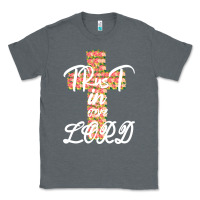 Charcoal Heather Trust In The Lord Classic Tee - Bettercallsaul