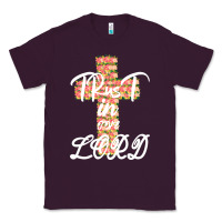 Plum Trust In The Lord Classic Tee - Bettercallsaul