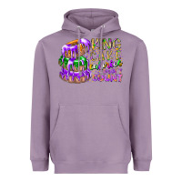 Lavender king cake calories dont count Heavyweight Hoodie - RacoonDesign