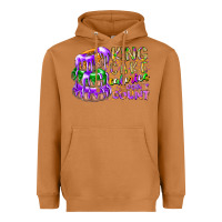 Meerkat king cake calories dont count Heavyweight Hoodie - RacoonDesign