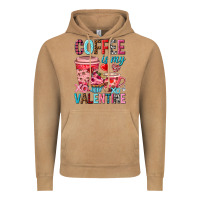 Coffee Is My Valentine Valentine's Day Vintage Hoodie | Teevron