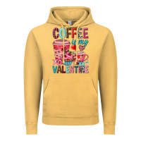 Vintage Mustard Coffee is my Valentine Valentine's Day Vintage Hoodie - HowdyJamesFarm