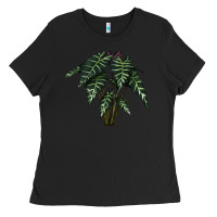 Black Amazon Elephant Ear Ladies Tee - LillyAllenDesigns