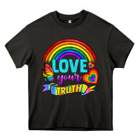 Asphalt Love Your Truth Heavy Core Tee - BundleAndBundleShop