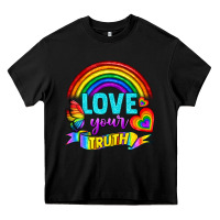 Black Love Your Truth Heavy Core Tee - BundleAndBundleShop