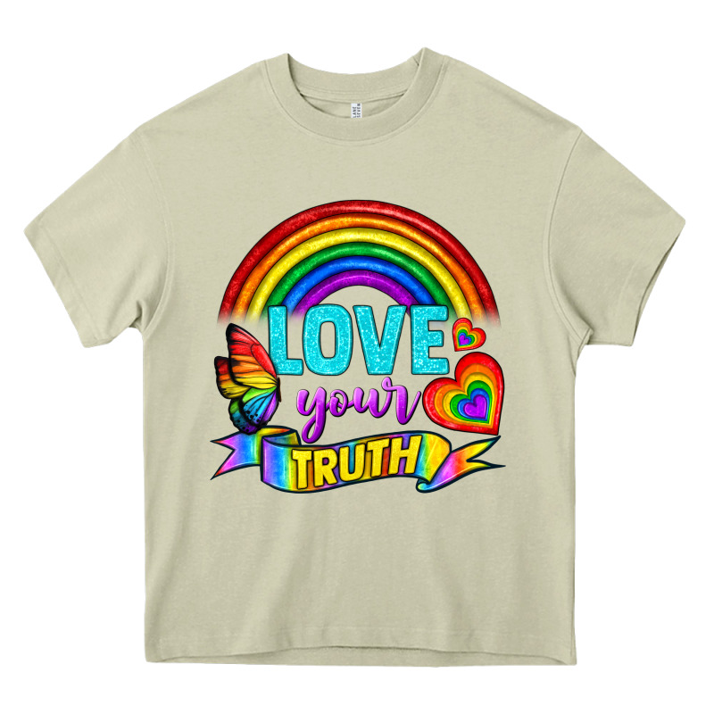 Love Your Truth Heavy Core Tee by BundleAndBundleShop | Teevron