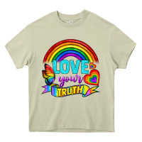 Mossy Love Your Truth Heavy Core Tee - BundleAndBundleShop