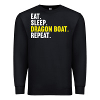 Black Dragon Boat-Kdkal Premium Sweatshirt - lanVoArt