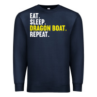 Navy Dragon Boat-Kdkal Premium Sweatshirt - lanVoArt