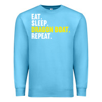 Ocean Blue Dragon Boat-Kdkal Premium Sweatshirt - lanVoArt