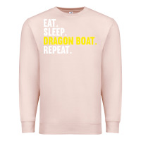 Pale Pink Dragon Boat-Kdkal Premium Sweatshirt - lanVoArt