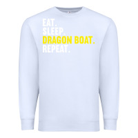 White Dragon Boat-Kdkal Premium Sweatshirt - lanVoArt