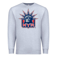 Heather Grey ranger ny Premium Sweatshirt - lanVoArt