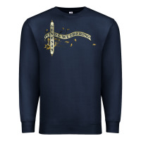 Navy genesis   wind & wuthering Premium Sweatshirt - lanVoArt