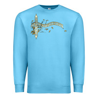 Ocean Blue genesis   wind & wuthering Premium Sweatshirt - lanVoArt