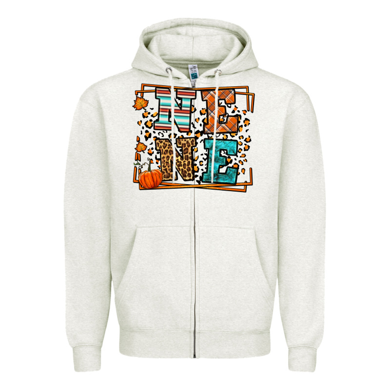 Fall Autumn Leopard Nene Zipper Hoodie by LillyAllenDesigns | Teevron