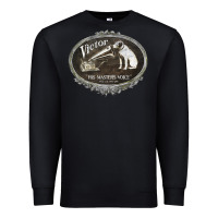 Black his master's voice Premium Sweatshirt - lanVoArt