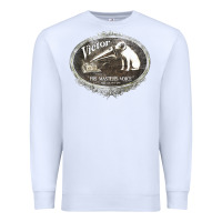 White his master's voice Premium Sweatshirt - lanVoArt