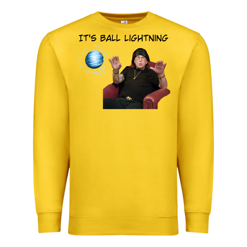 Ball Lightning; Osbournes Want To Believe Premium Sweatshirt by lanVoArt | Teevron