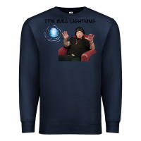 Navy ball lightning; osbournes want to believe Premium Sweatshirt - lanVoArt