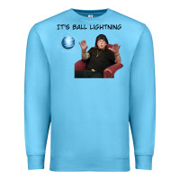 Ocean Blue ball lightning; osbournes want to believe Premium Sweatshirt - lanVoArt
