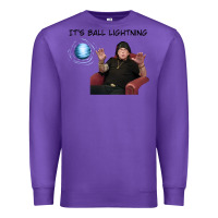 Purple ball lightning; osbournes want to believe Premium Sweatshirt - lanVoArt