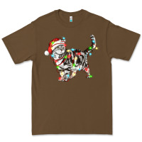Cacao christmas american shorthair cat Premium Tee - LillyAllenDesigns