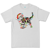 Dove Grey christmas american shorthair cat Premium Tee - LillyAllenDesigns