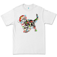 White christmas american shorthair cat Premium Tee - LillyAllenDesigns