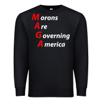 Black morons are governing america anti trump political t shirt Premium Sweatshirt - lanVoArt