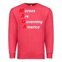 Cardinal morons are governing america anti trump political t shirt Premium Sweatshirt - lanVoArt