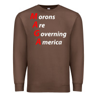 Chestnut morons are governing america anti trump political t shirt Premium Sweatshirt - lanVoArt