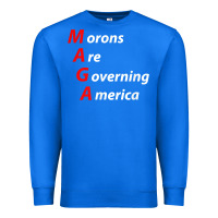 True Royal morons are governing america anti trump political t shirt Premium Sweatshirt - lanVoArt