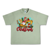 Oil Green i dig christmas Urban Heavy Tee - texasbilliewilder