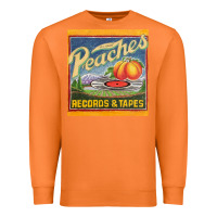 Carrot peaches records and tapes Premium Sweatshirt - lanVoArt