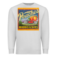 Dove Grey peaches records and tapes Premium Sweatshirt - lanVoArt