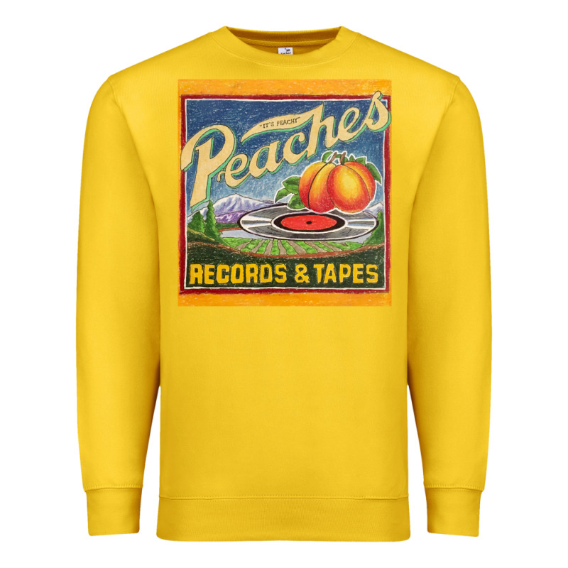 Peaches Records And Tapes Premium Sweatshirt by lanVoArt | Teevron