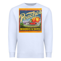White peaches records and tapes Premium Sweatshirt - lanVoArt