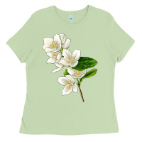 Matcha Mock Oranges Ladies Tee - LillyAllenDesigns