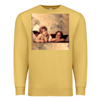 Hot Trend Angels Raphael Cupid Cherubs Art Valentine Angel Premium Sweatshirt | Teevron