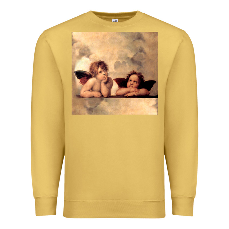 Hot Trend Angels Raphael Cupid Cherubs Art Valentine Angel Premium Sweatshirt by lanVoArt | Teevron