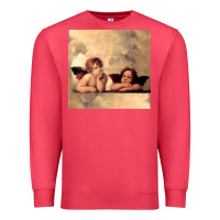 Cardinal Hot Trend Angels Raphael Cupid Cherubs Art Valentine Angel Premium Sweatshirt - lanVoArt