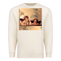 Sandshell Hot Trend Angels Raphael Cupid Cherubs Art Valentine Angel Premium Sweatshirt - lanVoArt
