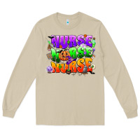 Mushroom nurse nurse nurse halloween Long Sleeve Tee - CowGirlArtShop