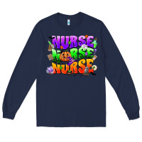 Navy nurse nurse nurse halloween Long Sleeve Tee - CowGirlArtShop