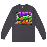 Smoke nurse nurse nurse halloween Long Sleeve Tee - CowGirlArtShop