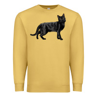 Antique Gold Bombay Cat Premium Sweatshirt - LillyAllenDesigns