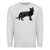 Dove Grey Bombay Cat Premium Sweatshirt - LillyAllenDesigns