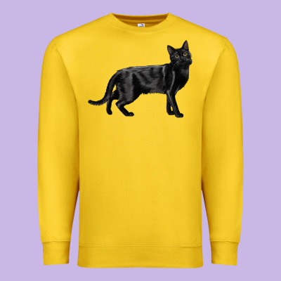 Bombay Cat Premium Sweatshirt Designed By Lillyallendesigns